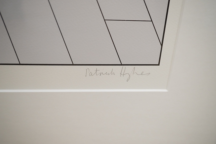 Patrick Hughes (b.1939), colour screen print, ‘Cloudy’, limited edition 106/130, signed in pencil, 75 x 53cm. Condition - good